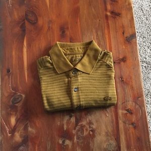 Rare Men’s Lacoste stripped Polo Size 3/ Sm